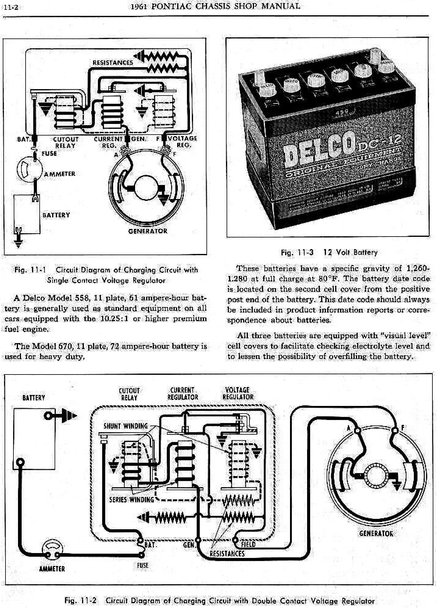 1961 Pontiac Shop Manual- Electrical Page 2 of 84